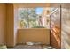 Cozy balcony with a view of lush greenery and natural light streaming in at 1050 E Cactus Ave # 1049, Las Vegas, NV 89183