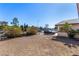 Gravel front yard with a view of a house and street at 2712 Rialto Rd, Las Vegas, NV 89108