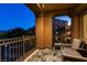 Balcony with comfortable seating and scenic neighborhood views at 30 Via Mantova # 202, Henderson, NV 89011