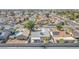 Bird's eye view of the property highlighting the surrounding neighborhood at 3730 Greenwood Dr, Las Vegas, NV 89103