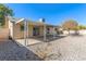 Backyard of home featuring patio with cover at 3730 Greenwood Dr, Las Vegas, NV 89103