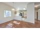 Eat-in dining room with tile flooring and a window for natural light at 5452 Green Palms St, Las Vegas, NV 89130