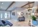 Inviting foyer with stylish console table and decor at 5990 Mcleod Dr, Las Vegas, NV 89120