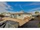 Backyard with potential for various activities and storage at 604 Canyon Rd, Henderson, NV 89002