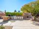 Outdoor kitchen with countertop and stainless steel grill at 77 Chapman Heights St, Las Vegas, NV 89138