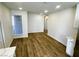 Dining area with wood-look floors and neutral paint, illuminated by recessed lighting at , Las Vegas, NV 89121