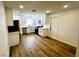 Bright kitchen with white cabinets, stainless steel appliances, and sleek countertops at , Las Vegas, NV 89121