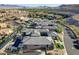 View of luxury home from above showing its upscale neighborhood and pristine landscaping at 11296 Villa Bellagio Dr, Las Vegas, NV 89141