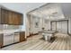 Recreation room featuring kitchenette, stainless fridge, and a pool table at 2700 Las Vegas Blvd # 1604, Las Vegas, NV 89109