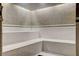 Sauna room features tiled walls and multiple seating levels at 2700 Las Vegas Blvd # 1604, Las Vegas, NV 89109