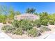 Aventura Park sign with beautiful landscaping, located at 2525 Via Firenze at 3037 Villanelle Ave, Henderson, NV 89044