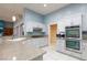 Kitchen featuring granite countertops, stainless steel appliances, and white cabinetry at 3109 Bangor Ct, Las Vegas, NV 89134