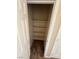 A linen closet with multiple shelves, perfect for towels and home storage at 3177 Rabbit Creek Dr, Las Vegas, NV 89120