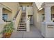 Well-maintained condo building with exterior staircases and private entrances at 3412 Winterhaven St # 101, Las Vegas, NV 89108