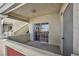 Outdoor patio area offering privacy and access via a sliding glass door entry at 3412 Winterhaven St # 101, Las Vegas, NV 89108