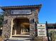 Community restaurant and residents facility with a stone facade and attractive signage at 4300 S Gressa St, Pahrump, NV 89061