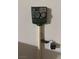 Close up image of the sprinkler control unit in the home at 4300 S Gressa St, Pahrump, NV 89061