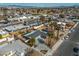 An aerial view of the home showing mature landscaping and a large neighborhood at 4606 Cory Pl, Las Vegas, NV 89107