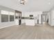 Spacious kitchen with white cabinets, stainless steel appliances, and a tile backsplash at 4809 Mountain Valley Rd, Las Vegas, NV 89121