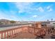 View from the deck shows desert landscape at 706 Morrocco Dr, Henderson, NV 89002