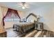 Luxurious main bedroom with a decorative headboard, designer lamps, and an inviting ambiance at 7632 Amato Ave, Las Vegas, NV 89128