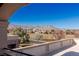 Scenic view of mountains and desert landscape from rooftop balcony, offering tranquil vista in a peaceful setting at 9631 Orient Express Ct, Las Vegas, NV 89145