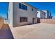 Large backyard with privacy wall and gate, awaiting your landscaping dreams at 10246 Bloom Quick Ct, Las Vegas, NV 89141