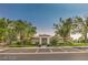 Community clubhouse and parking area at 10321 Birch Bluff Ln, Las Vegas, NV 89145