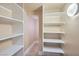 Walk-in closet features shelving for optimal organization at 10332 Sweet Laurel St, Las Vegas, NV 89178