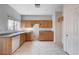 Kitchen with plenty of natural light and ample cabinet space provides a good canvas for renovation at 10505 Cold Mountain Ave, Las Vegas, NV 89129