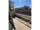 View of the outdoor patio with metal railing at 11443 Ethereal Landing Ave, Las Vegas, NV 89138