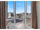 Stunning city views from the couch of the residence at 125 E Harmon Ave # 2521, Las Vegas, NV 89109