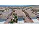 Overview of a neighborhood showcasing single-story homes with tile roofs and low-maintenance landscaping at 2351 Thornwood Castle Dr, Laughlin, NV 89029
