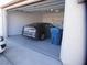 Attached garage with car and storage at 2351 Thornwood Castle Dr, Laughlin, NV 89029