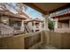 Exterior view from balcony showcasing the architectural details of the building at 2925 Wigwam Pkwy # 923, Henderson, NV 89074