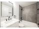 Stylish bathroom featuring a tub/shower combo and modern fixtures at 2925 Wigwam Pkwy # 923, Henderson, NV 89074