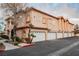 Exterior shot of multi-Gathering building with garages at 2925 Wigwam Pkwy # 923, Henderson, NV 89074