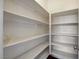Walk-in pantry with white shelving providing ample storage at 3008 Hot Cider Ave, North Las Vegas, NV 89031