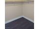 Standard closet with dark wood floor and white trim at 4708 Thunderbolt Ave, Las Vegas, NV 89115