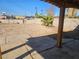 Backyard featuring a concrete patio and ample space for creating an oasis at 4905 Danbrook Ct, Las Vegas, NV 89110