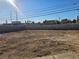 Backyard with a block wall offering privacy and a clean slate for landscaping ideas at 4905 Danbrook Ct, Las Vegas, NV 89110