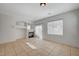 Bright living room featuring a fireplace and sliding glass door at 5861 Secret Island Dr, Las Vegas, NV 89139