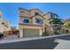 Beautiful two-story home with a two-car garage and well-manicured landscaping at 10725 Wrigley Field Ave, Las Vegas, NV 89166