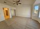 Spacious carpeted bedroom with ample natural light and closet at 3104 Archwood Way, Las Vegas, NV 89134