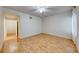 Spacious bedroom featuring hardwood floors, natural light, and a ceiling fan at 312 Manti Pl, Henderson, NV 89014