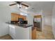 Kitchen featuring granite countertops, stainless steel appliances, and a breakfast bar at 3705 Covewick Dr, North Las Vegas, NV 89032