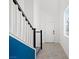 Bright entryway featuring a staircase and tile flooring at 430 Shimmering Sands Ave, North Las Vegas, NV 89031