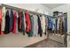 Walk-in closet provides ample storage space for clothing and accessories at 513 Rafkin Pl, Henderson, NV 89052