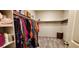 Spacious walk-in closet with ample shelving and hanging space at 7910 Shimmery St, North Las Vegas, NV 89084