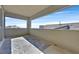 Balcony with patterned floor covering, offering views of the surrounding neighborhood at 796 Keys View Ave, Las Vegas, NV 89138